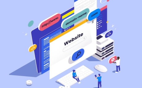web-hosting-isometric-composition-with-icons-website-windows-buttons-desktop-computer-with-people-vector-illustration_1284-80933